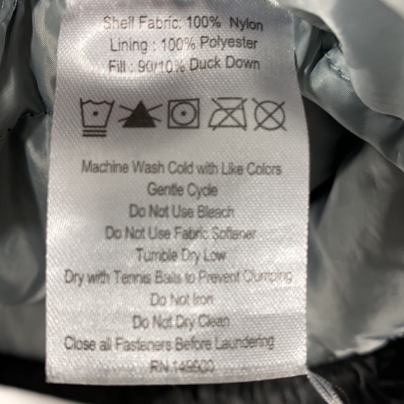 My trail black nylon jacket size Large - Picture 7 of 11